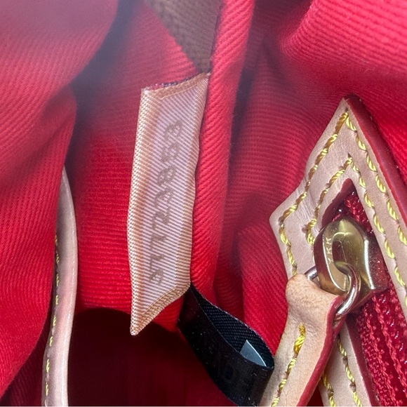 Dooney & Bourke Somerset WaterColor Multicolor Floral Printed Barrel Purse Bag - Picture 13 of 16